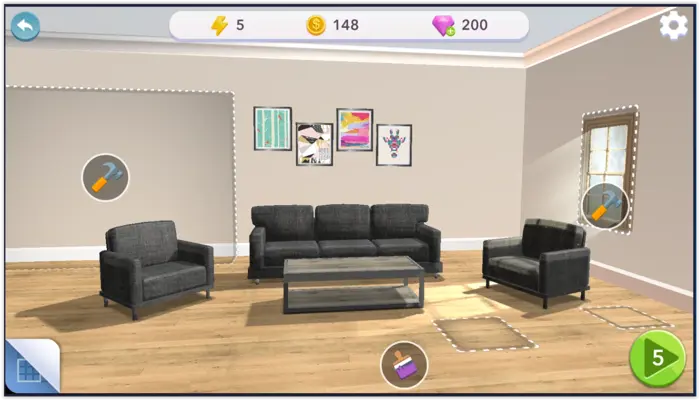 Home Design Makeover! android App screenshot 9